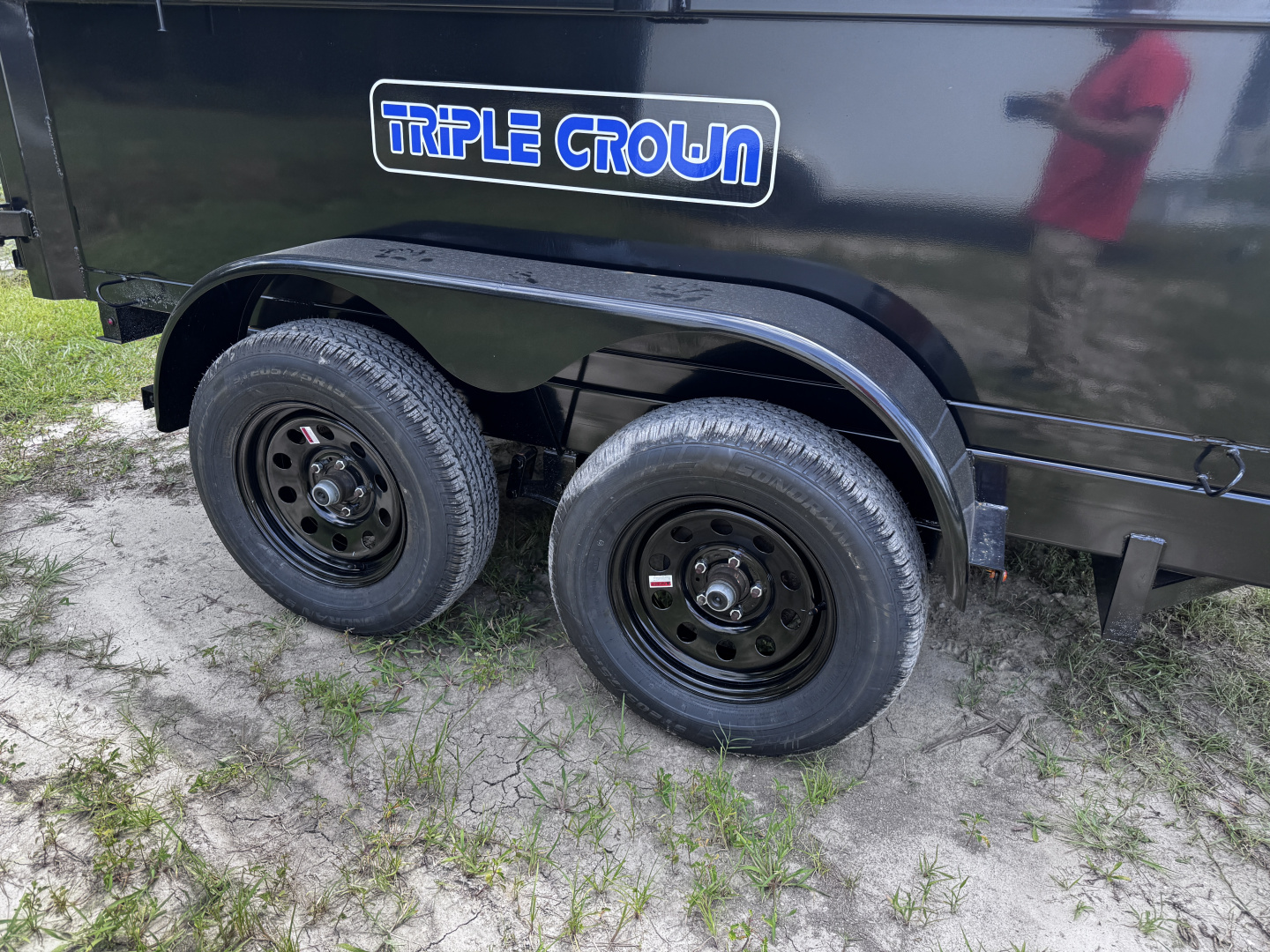 New Triple Crown 6x10 7K Dump Trailer