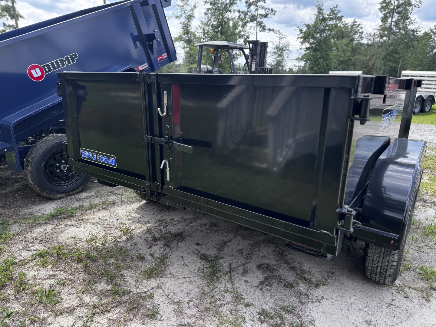 New Triple Crown 6x10 7K Dump Trailer