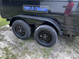New Triple Crown 6x10 7K Dump Trailer