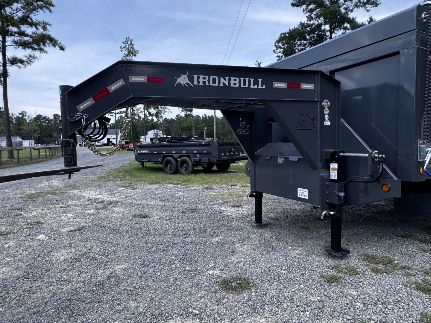 New Iron Bull DMG 102"x20' 20K Gooseneck Dump Trailer