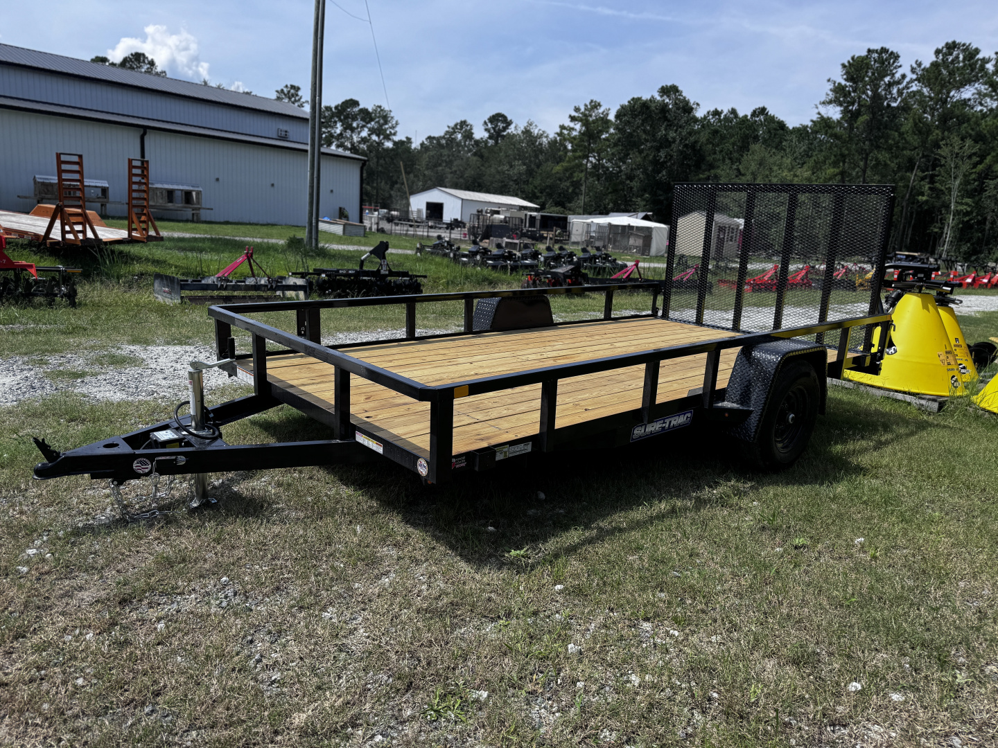 New Sure-Trac Trailers 7X14 TUBE TOP UTILITY 5K