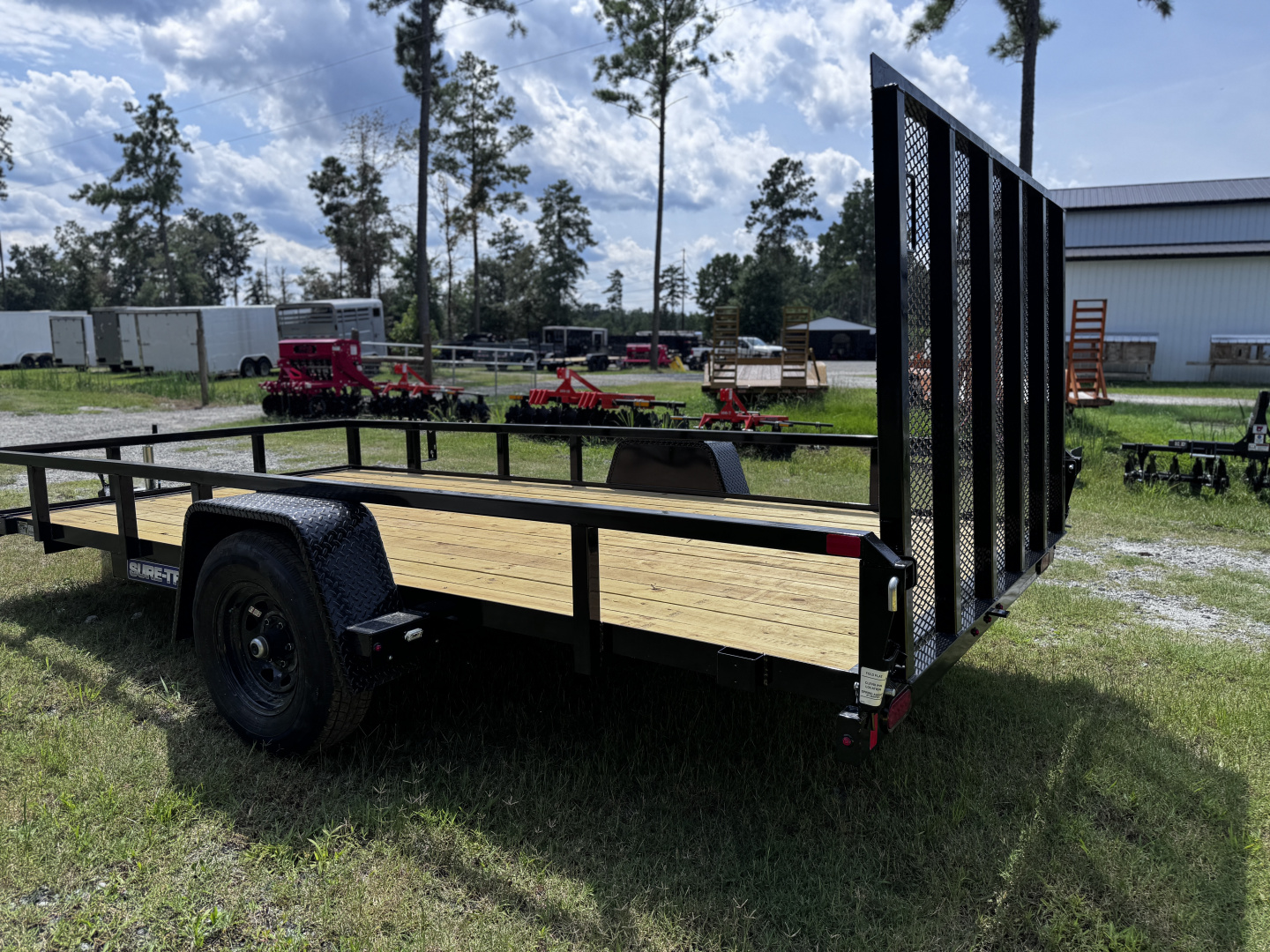 New Sure-Trac Trailers 7X14 TUBE TOP UTILITY 5K