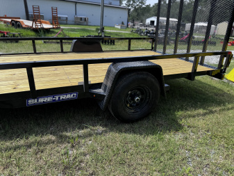 New Sure-Trac Trailers 7X14 TUBE TOP UTILITY 5K