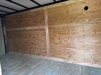 New Arising 7x14 7K Enclosed Trailer 6'6 interior Black