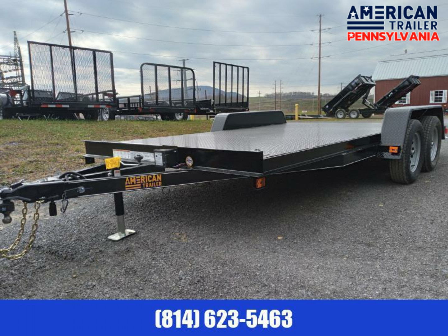 New Quality Trailers Economy Diamond Deck Car Hauler 16' - 7K GVWR