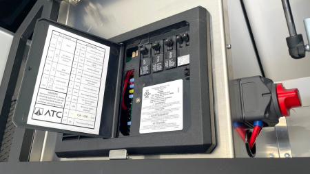 New ATC 28' RoM 500 Aluminum Enclosed Car Hauler/ Race Trailer - White, Extruded Floor, Escape Door, AC