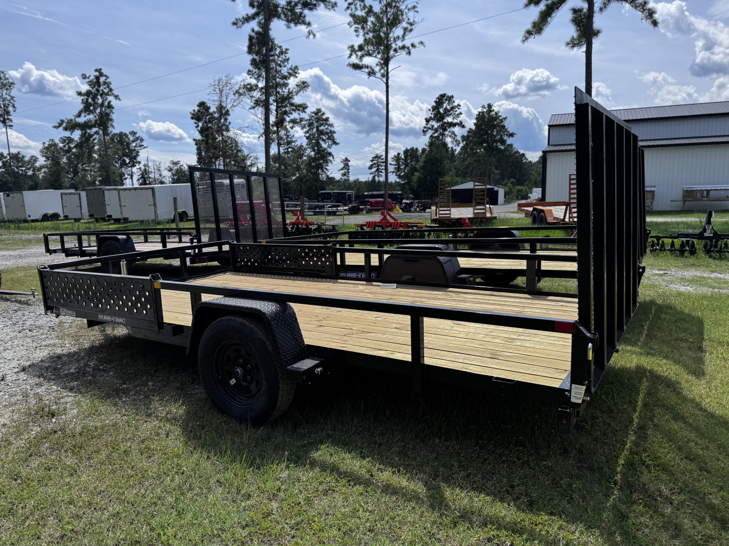 New Sure Trac 7X14 TUBE TOP ATV 3K