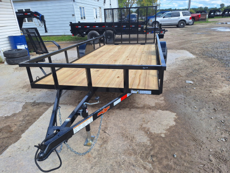 New 2026 Down 2 Earth Trailers 76x14 Single Axle Landscape Trailer