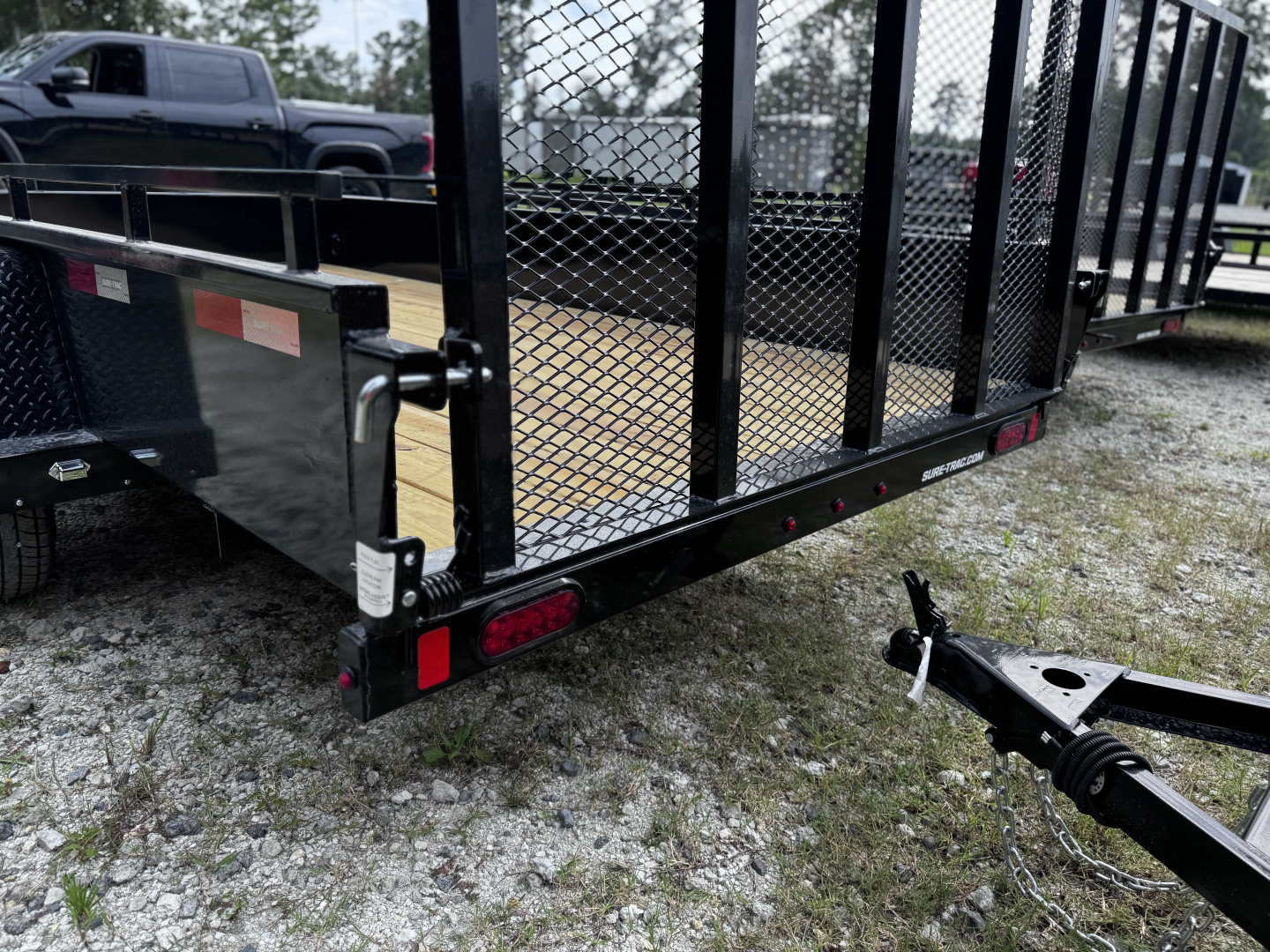 New Sure Trac 7x12 Top Tube Utility Steel Sides 3K