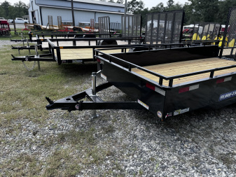 New Sure Trac 7x12 Top Tube Utility Steel Sides 3K