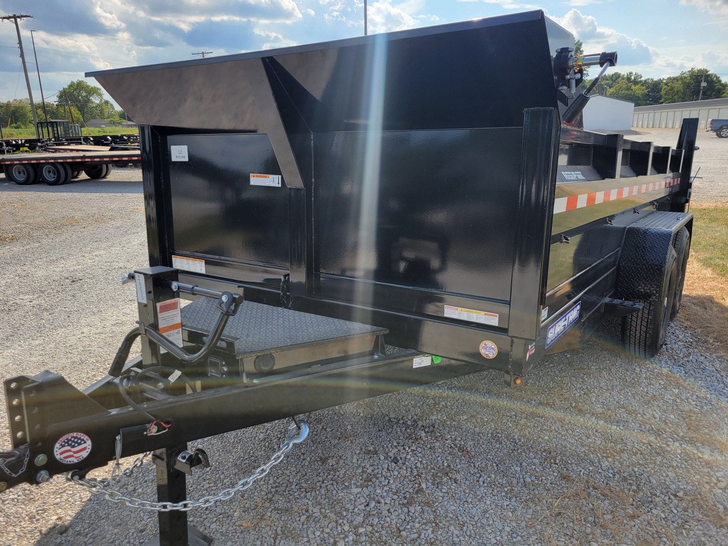 New 2026 Sure-Trac 82x14 HD Low Profile Dump Trailer