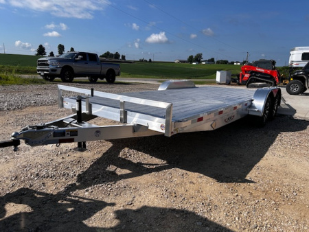 New 2026 H&H Trailers 82X20 7K ALUMINUM Car / Racing Trailer