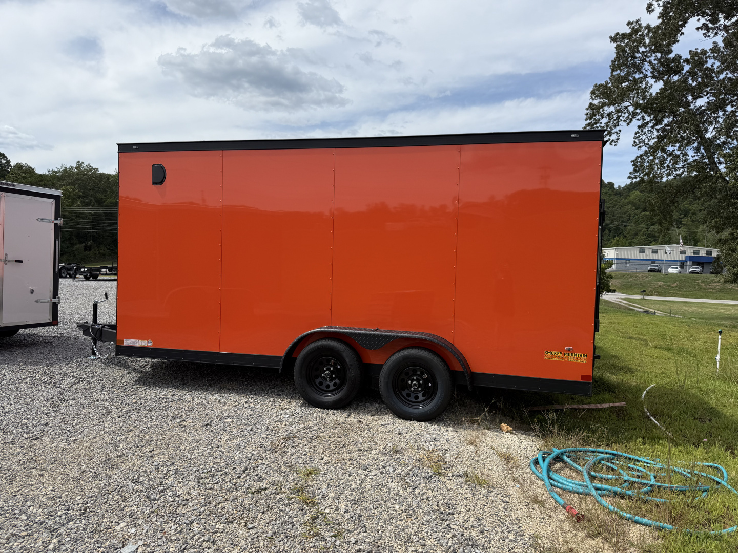 New 2025 Covered Wagon Trailers 7x16 TA 7' POLY B/O Cargo / Enclosed Trailer