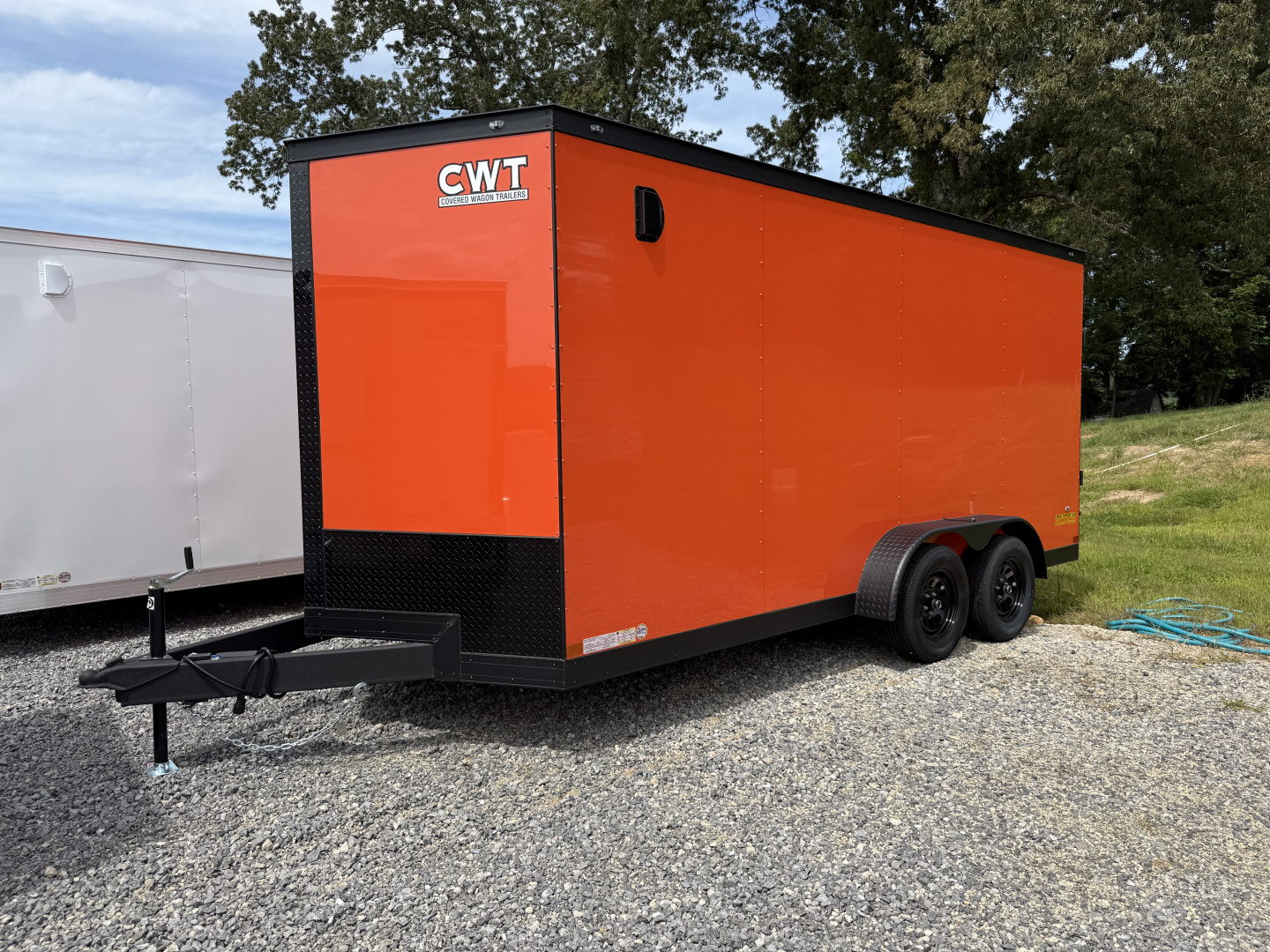 New 2025 Covered Wagon Trailers 7x16 TA 7' POLY B/O Cargo / Enclosed Trailer