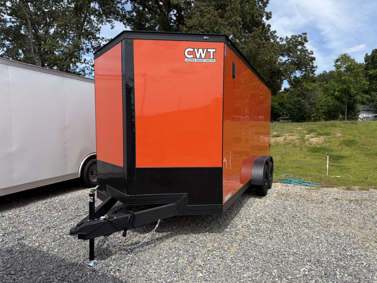 New 2025 Covered Wagon Trailers 7x16 TA 7' POLY B/O Cargo / Enclosed Trailer