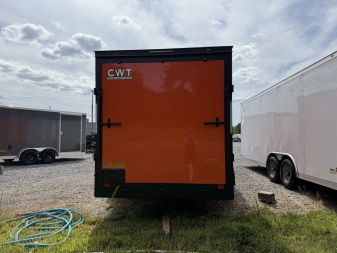 New 2025 Covered Wagon Trailers 7x16 TA 7' POLY B/O Cargo / Enclosed Trailer