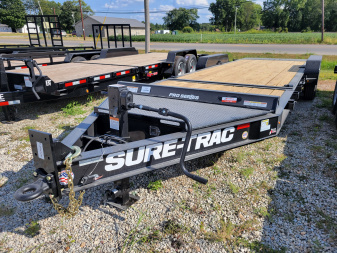 New 2026 Sure-Trac 7x18+4 Pro Series Beam Tilt Equipment Trailer