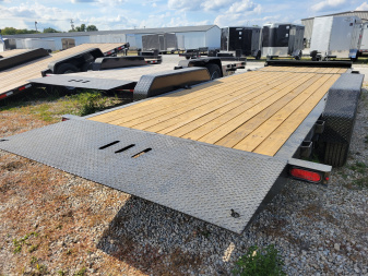 New 2026 Sure-Trac 7x18+4 Pro Series Beam Tilt Equipment Trailer