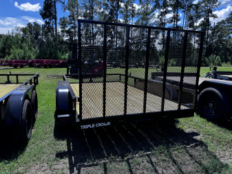 New Triple Crown 6x12 TA Utility Trailer
