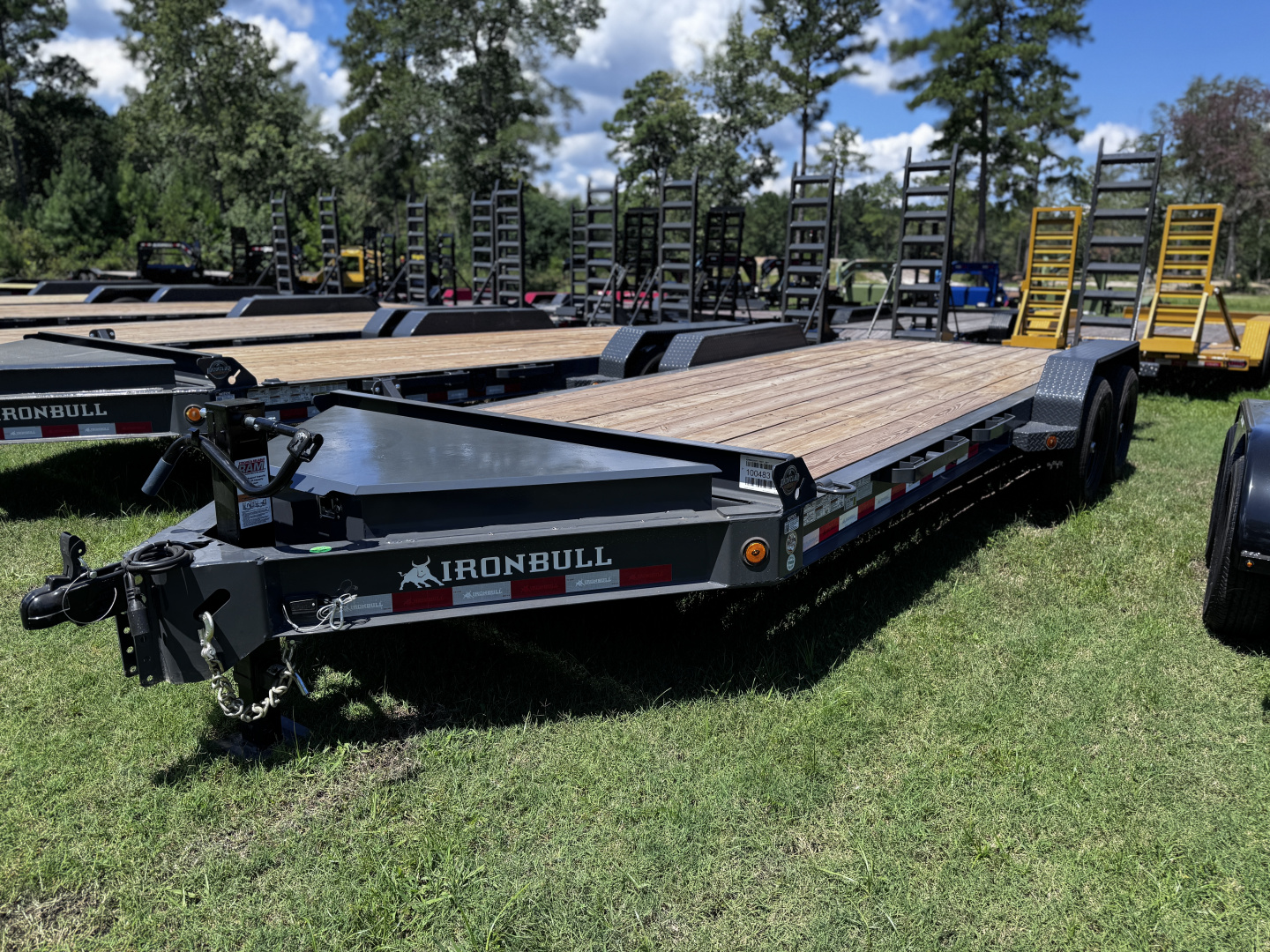 New IronBull 7x20 14K Equipment Trailer EWB