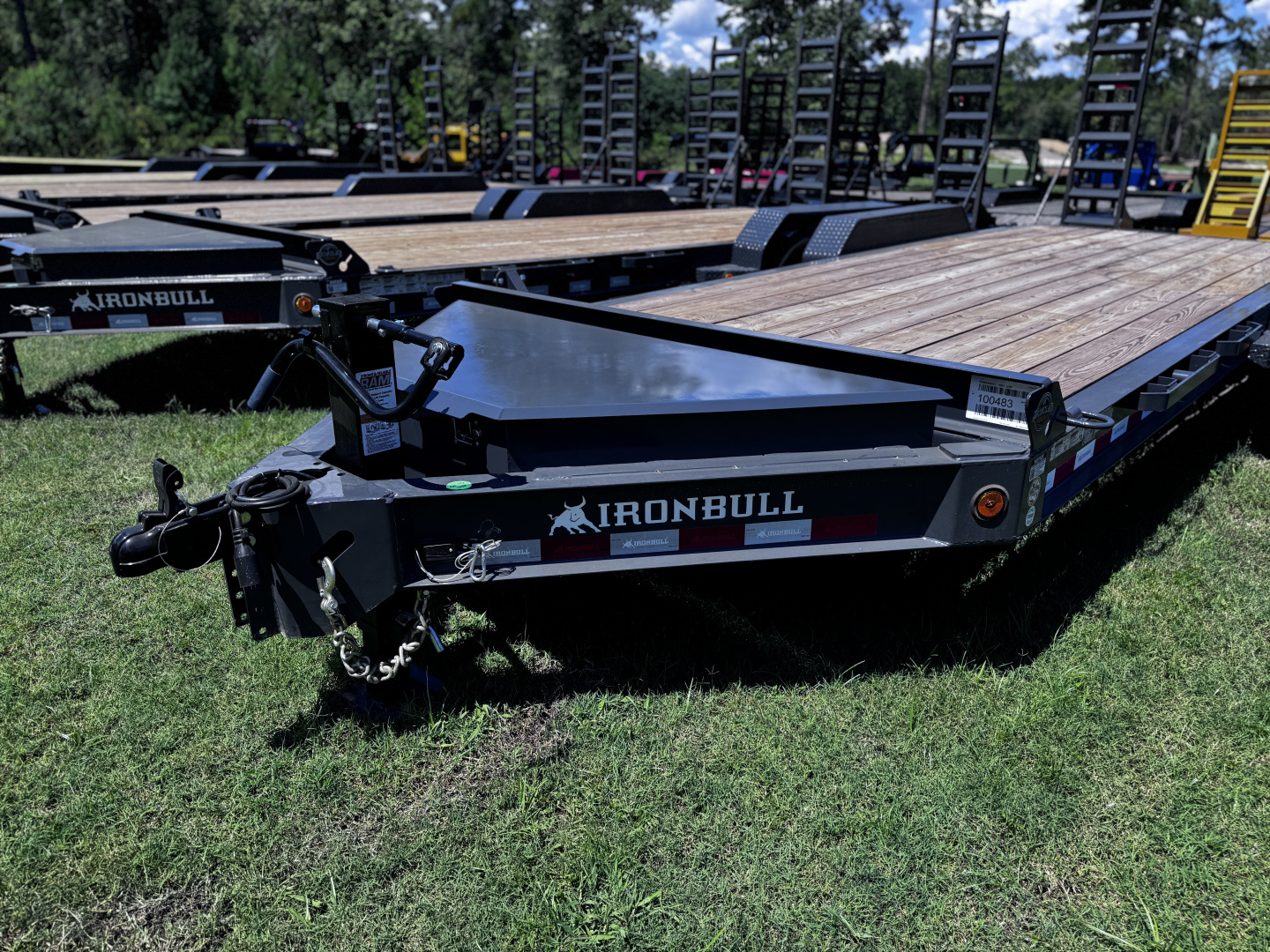 New IronBull 7x20 14K Equipment Trailer EWB