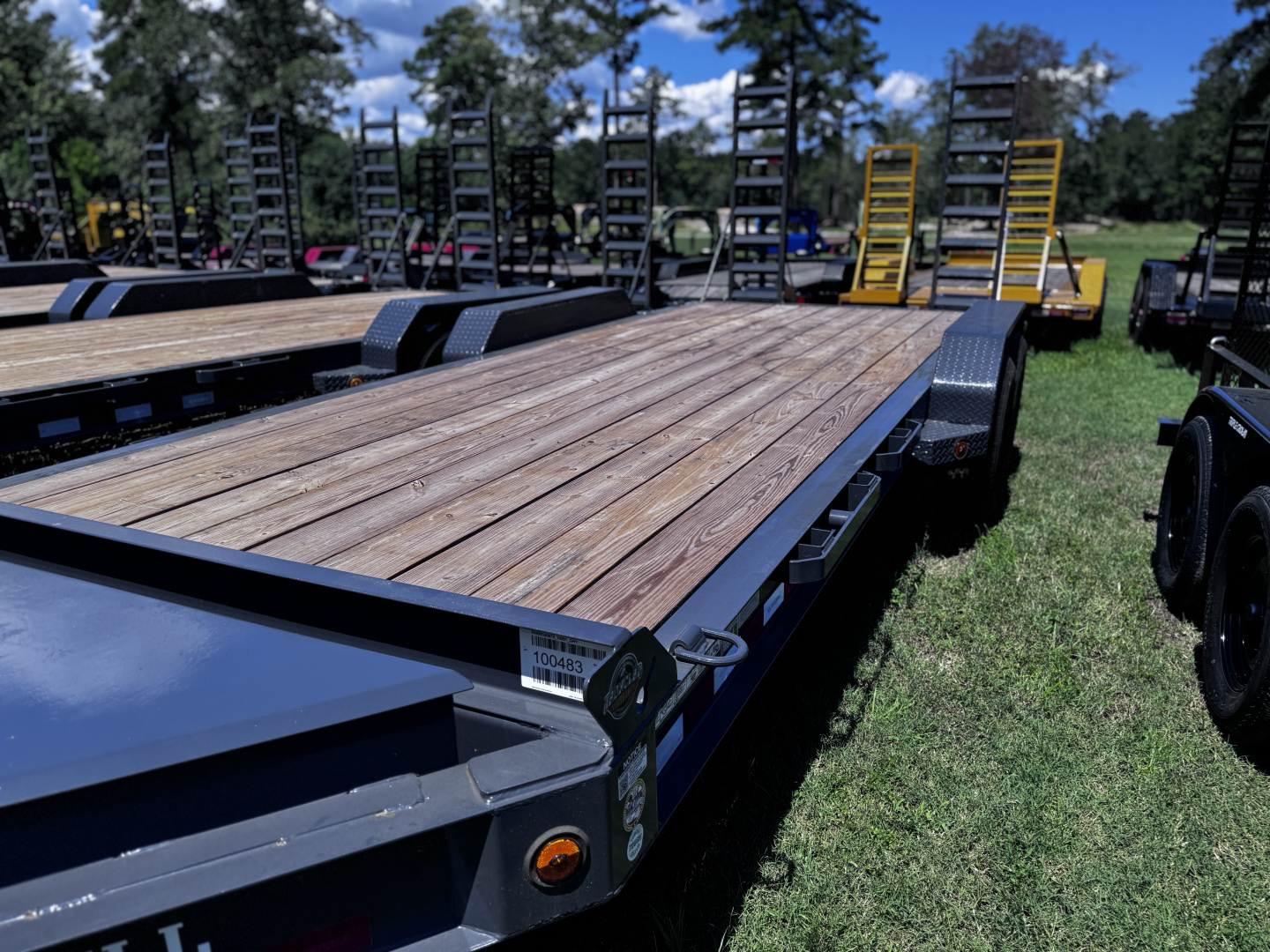 New IronBull 7x20 14K Equipment Trailer EWB