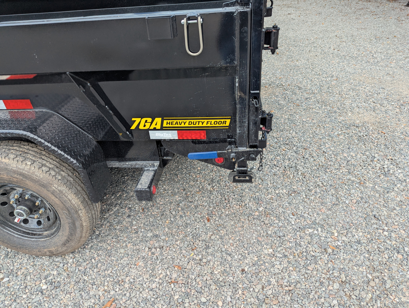 New 2026 Big Tex Trailers 7x14 TD Heavy Duty 15.4K Telescopic Dump w/ Slide-In Ramps Dump Trailer