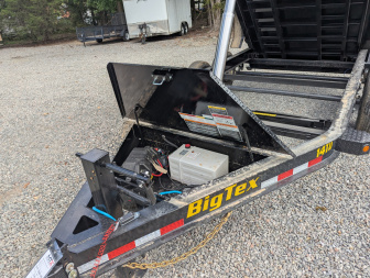 New 2026 Big Tex Trailers 7x14 TD Heavy Duty 15.4K Telescopic Dump w/ Slide-In Ramps Dump Trailer