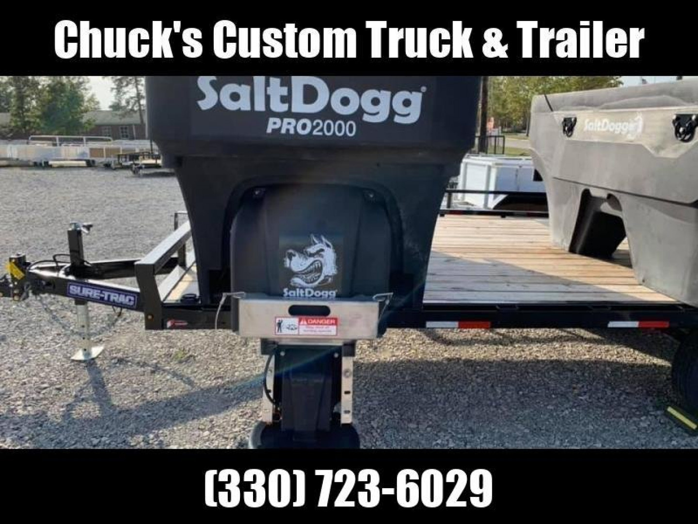 New SaltDogg PRO2000 Salt Spreader