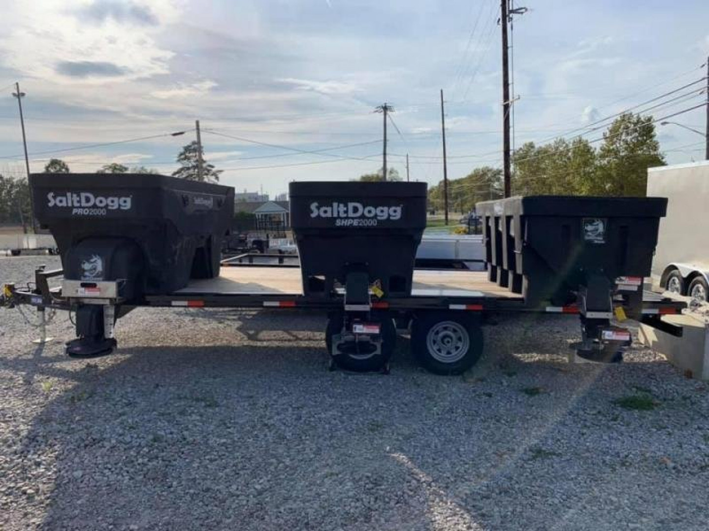 New SaltDogg PRO2000 Salt Spreader