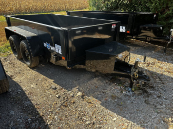 New 2026 BWISE 5x10 Dual axle Dump Trailer