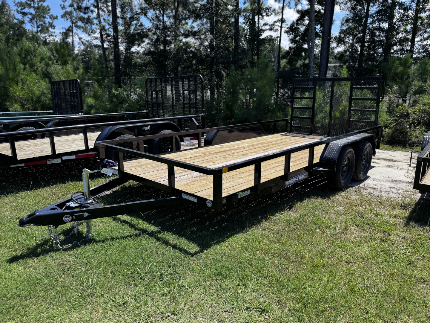 New 2025 Sure-Trac 7x16 10k Utility Trailer