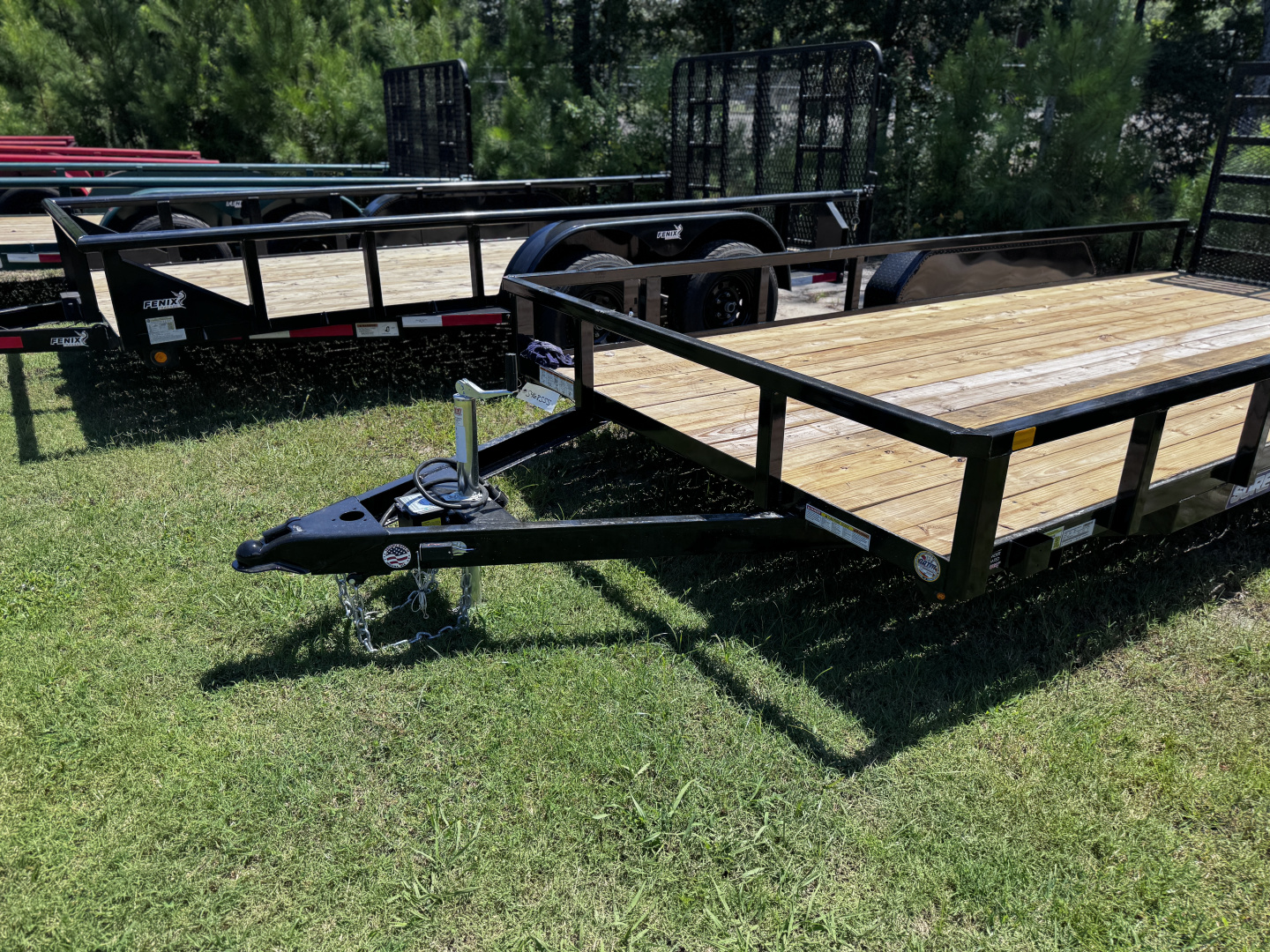 New 2025 Sure-Trac 7x16 10k Utility Trailer