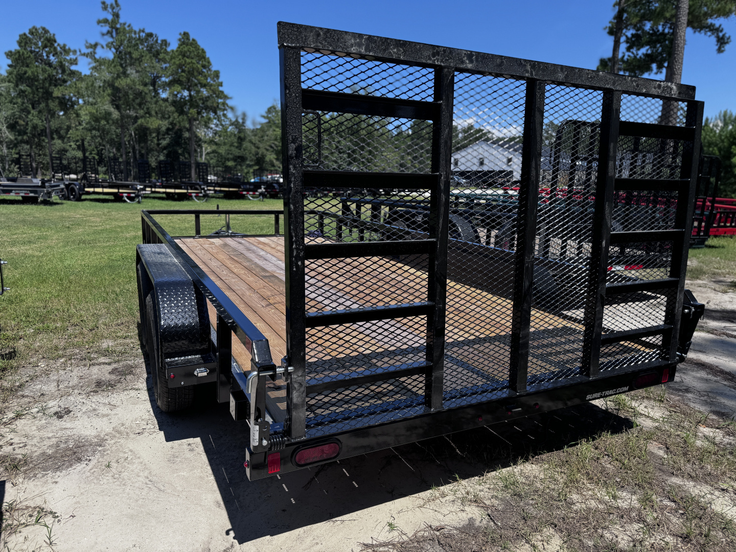 New 2025 Sure-Trac 7x16 10k Utility Trailer