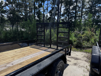New 2025 Sure-Trac 7x16 10k Utility Trailer