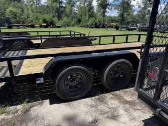 New 2025 Sure-Trac 7x16 10k Utility Trailer