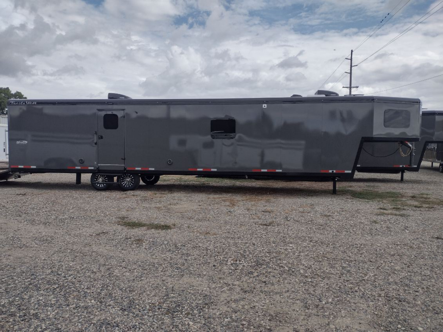 New 2026 Trails West FreeRide 36' Toyhauler Snowmobile Trailer Toy Hauler