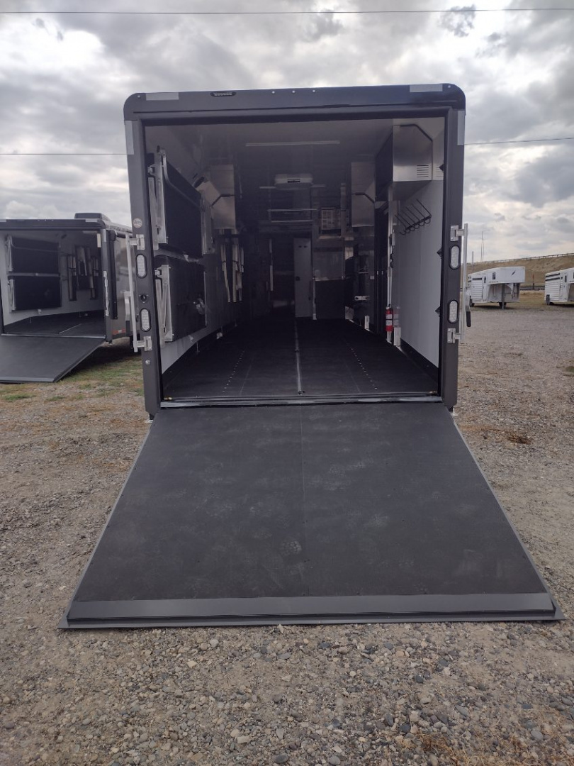 New 2026 Trails West FreeRide 36' Toyhauler Snowmobile Trailer Toy Hauler