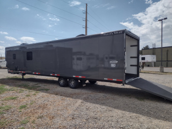 New 2026 Trails West FreeRide 36' Toyhauler Snowmobile Trailer Toy Hauler