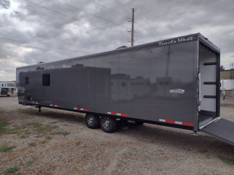 New 2026 Trails West FreeRide 36' Toyhauler Snowmobile Trailer Toy Hauler