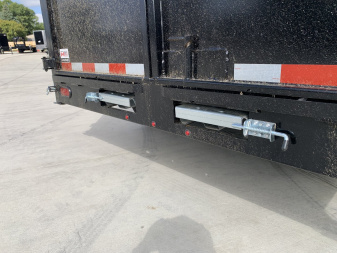 Used Twice 2026 Southland 14ft Low Profile Dump Trailer 2-7000 lb axles =14K with Ramps