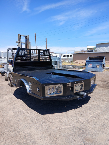 New 2026 Iron Ox TROUGH BED 4 BOX SKIRTED Truck Bed