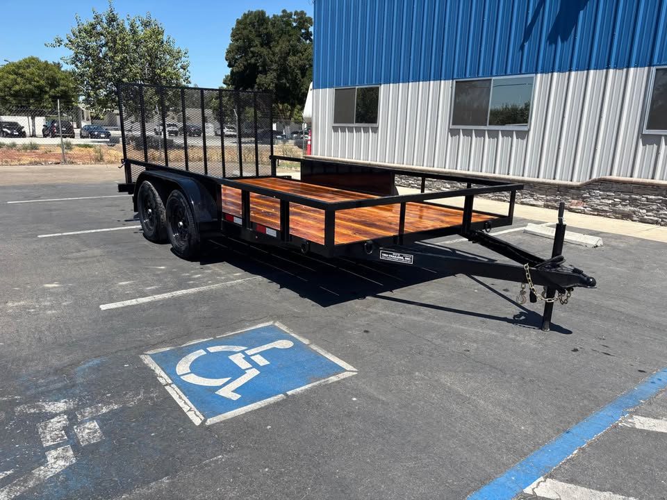 New 2026 Tru 7'x14' Utility Rail 7k Trailer