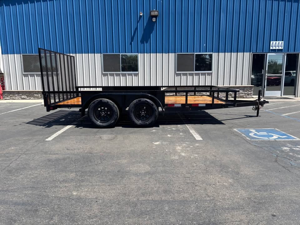 New 2026 Tru 7'x14' Utility Rail 7k Trailer