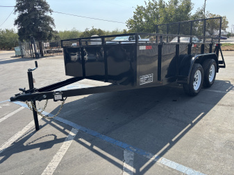 New 2025 Tru 6'x12'x2' Utility/Box Utility Trailer