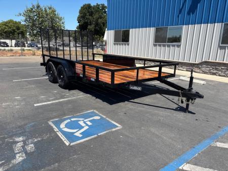 New 2026 Tru 7'x14' Utility Rail 7k Trailer