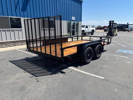 New 2026 Tru 7'x14' Utility Rail 7k Trailer
