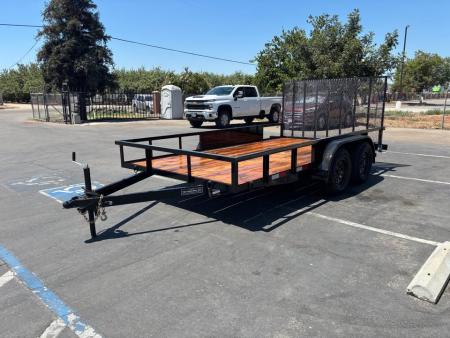 New 2026 Tru 7'x14' Utility Rail 7k Trailer