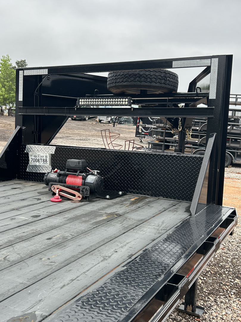 Used 2025 East Texas Trailers 102”x40’ Tandem Axles(7000lbs)Lowboy Equipment Trailer(Repo Trailer)