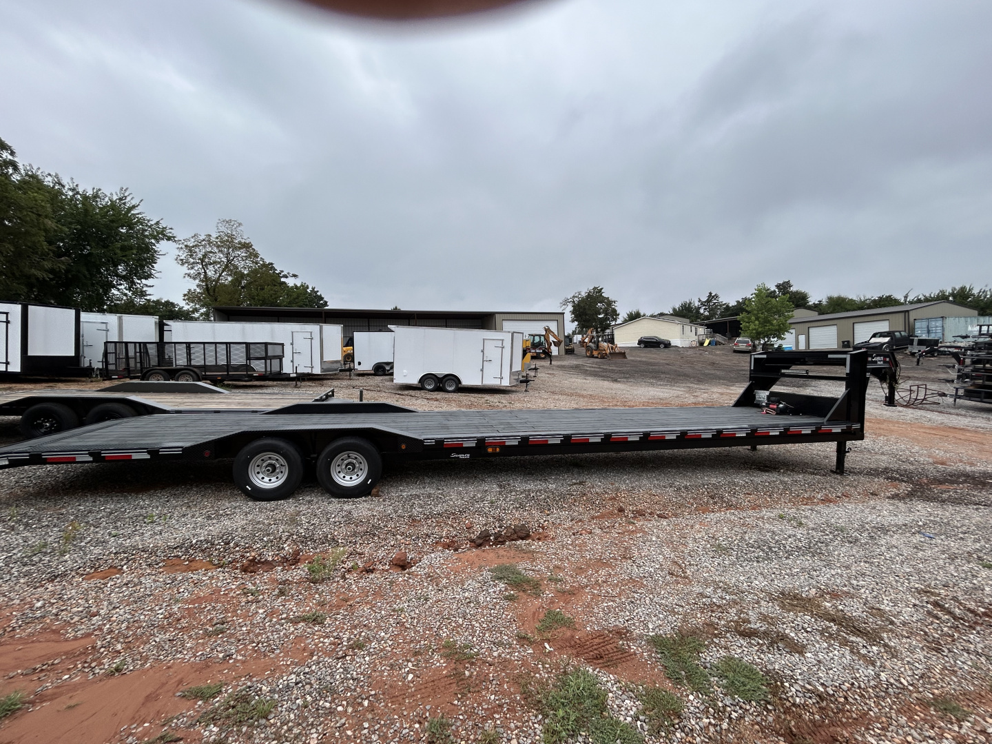 Used 2025 East Texas Trailers 102”x40’ Tandem Axles(7000lbs)Lowboy Equipment Trailer(Repo Trailer)